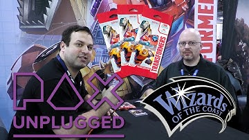 Transformers TCG | Interview with Drew Nolosco | PAX Unplugged 