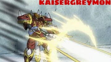 KAISERGREYMON!! | Digivolution & Showcase | Digimon Hacker