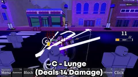 New Anubis Lunge Move | N the jojo game