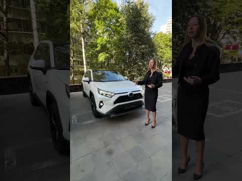 Toyota RAV4 гибрид. #shorts Лиса рулит