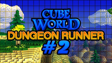Cube World Dungeon Runner #2 - Orc Archer Boss in Lugorok Temple