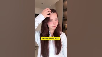 Hướng dẫn xử lý tóc khi trán cao và mái thưa  #lamdep #makeup #beauty #shorts