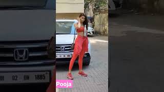 Pooja Hegde snapped at pilates #viral #short #tiktok #freefire #trending