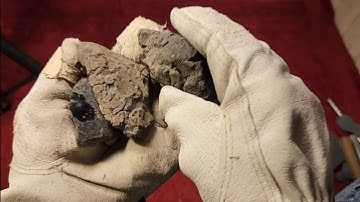 1366 - Part 1/2 - "Moon Rock" Obsidian Flintknapping