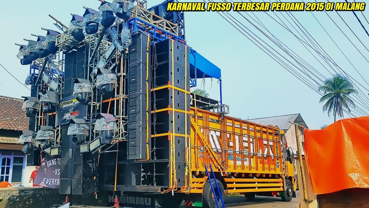 DAFTAR HADIR SOUND SYSTEM KARNAVAL AKBAR DESA PURWOSEKAR TAJINAN MALANG SOUND SYSTEM FULL FUSSO