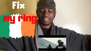 REACTING TO IRISH DRILL | ft (090)Chucks x Reggie B(Fix my ring)/Dimitri Dikoko/Cork YouTuber