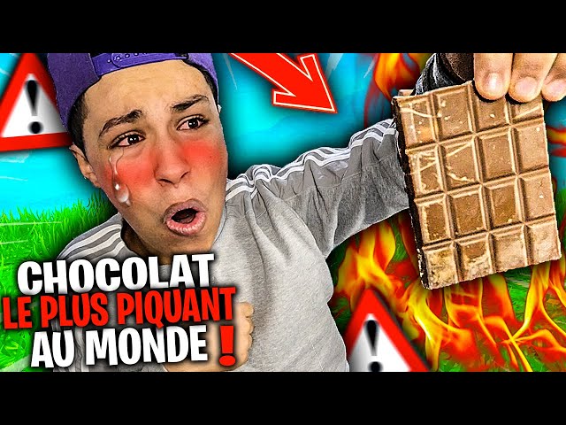 ON A TESTÉ LE CHOCOLAT LE PLUS PIQUANT DU MONDE (feat. FASTGOODCUISINE et  CÉDRIC) 