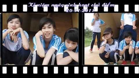 kỉ niệm 20-11 của trường Phan Chu Trinh tại dak mil 9a5 I love My class ^^