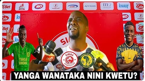 HII YANGA SC WANATAKA KITU GANI? KWA SIMBA AHMED ALLY ATOKWA MACHOZI KUONDOKA KWA ZIMBABWE NA ECUA!!