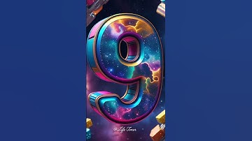 Zero Gravity Countdown 9 to 0 🛸 | Stellar Voice Timer #countdown #timer #10seconds #shorts