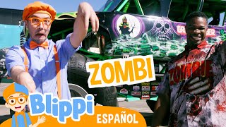 Blippi conduce un Monster Truck en Monster Jam