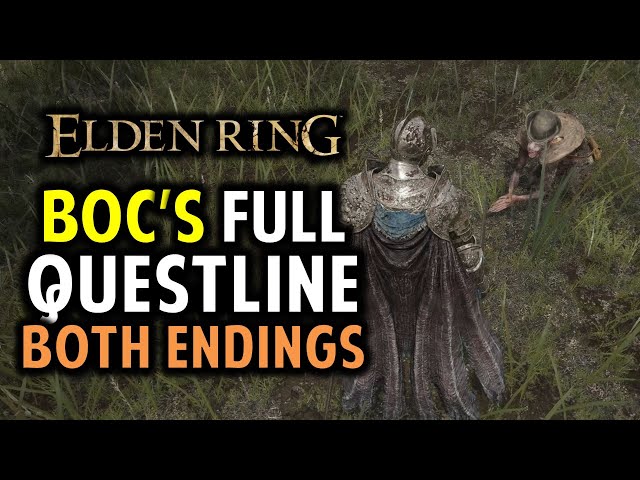 Boc the Seamster - Your So Beautiful/Rebirth - Full Side Quest - Elden Ring  