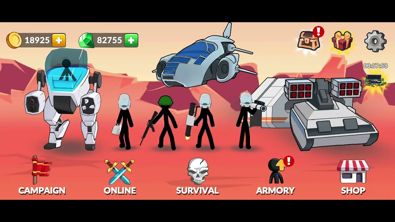 stickman History Battle cold war(11)