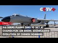 H-6 Series Planes Take to Sky at Changchun Air Show, Showcasing Evolution of Chinese Bombers