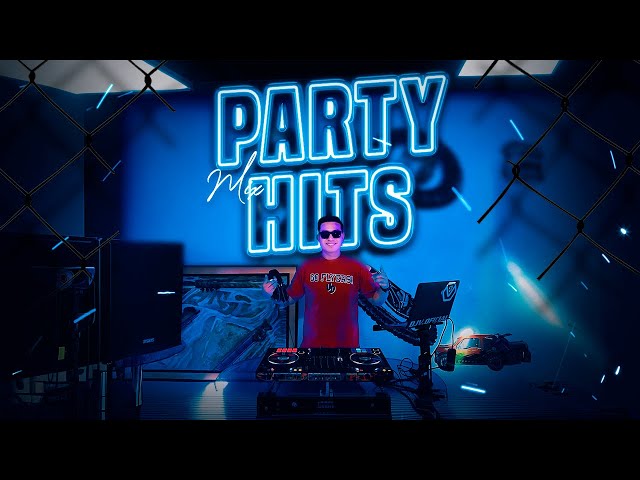 DJ V - MIX PARTY HITS 🔥 ( OA, LA FOTO, LA HABANA, LUNA, MARTILLAZO, TARRAZO, EL HECHIZO, ELECTRO ) class=