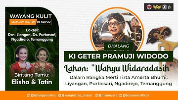 #LiveStreaming #WayangKulit #wargolaras Ki Geter PW. - WAHYU WIDARADASIH