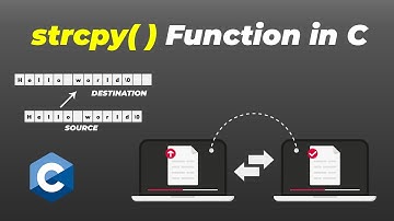 strcpy in C Programming Language