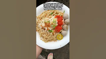 Shorts Bakmie PALEMBANG WAJIB ATET Kuliner Palembang Yang Kudu Dikunjungi 