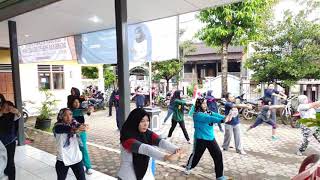 Senam Mingguan Desa Mantingan - Kkn Upgris 2020 Ds. Mantingan Kec. Tahunan