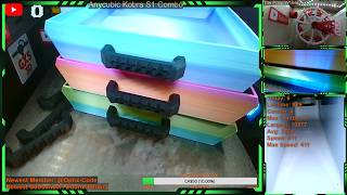 🔴#Live - Kobra S1 3D Printer -more under desk drawer parts - part 2 #3dprinting #kobras1