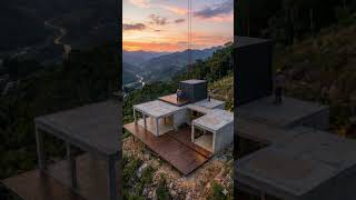 Million-Dollar Container Home From Dirt #shorts