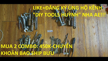 [5-9-2019✦P1] COMBO DỤNG CỤ SỬA CHỮA GIA ĐÌNH | DIY Tools Huỳnh (DTH)
