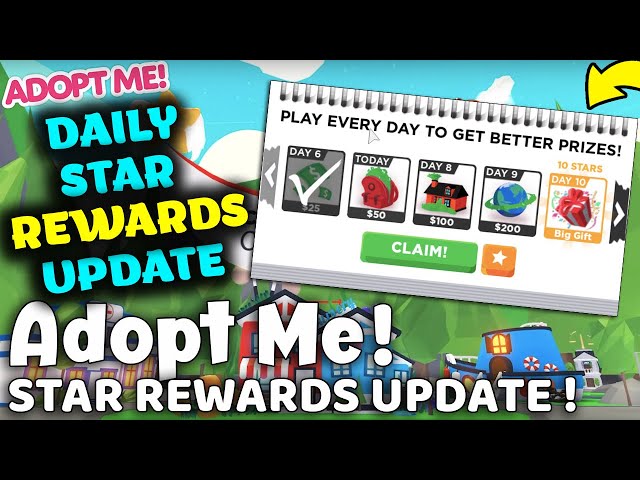 ⭐STAR REWARDS REFRESH UPDATE!⭐ Adopt Me Livestreams the new update! 