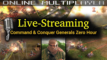 New 2v2v2v2 Capture the Flag Map! | C&C Generals Zero Hour