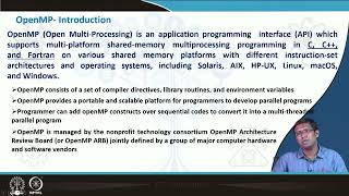 Lec13: Introduction to OpenMP (continued) #swayamprabha