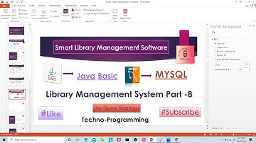 Library Management System Part-8|Software |Java Project | Netbeans & MySQL | check description..