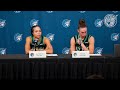 “We Stayed Poised & Under Control.” | Napheesa Collier & Jessica Shepard Postgame Sound | 07.05.25