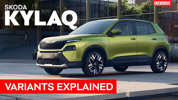 Skoda Kylaq Variants Explained #Overdrive