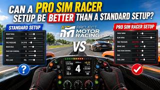 Project Motor Racing Pro vs Default Setups Which One is Faster