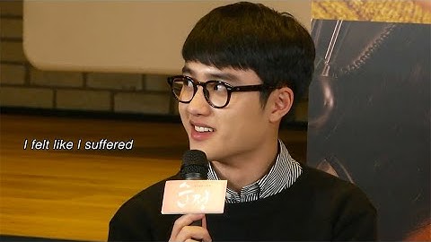 kyungsoo being forced to do things he doesn’t really want to do