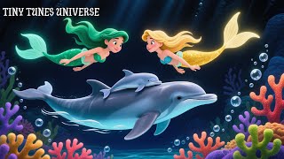 Ocean Lullaby for Baby Dolphin - Relaxing Song for Kids | Calming Sleep Music for Toddlers
