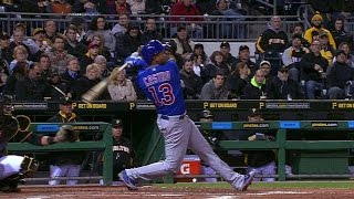 CHC@PIT: Castro crushes a solo shot to center field