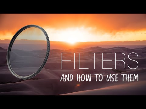 Photography Filters And How To Use Them. CPL, ND, Night Sky and UV Filter.