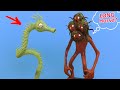 TREE HEAD and SEA LONG HORSE with Clay | Trevor Henderson Creatures vs Leovincible