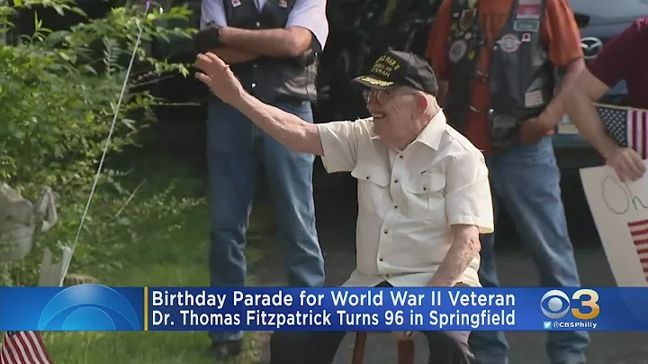 Birthday Drive-by Celebration For World War II Veteran In Springfield