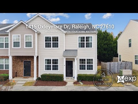 1415 Oxleymare Dr, Raleigh, NC home video tour