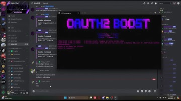 Discord boost bot (showcase)