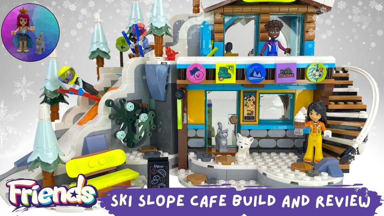 Holiday Ski Slope and Café 41756, Friends