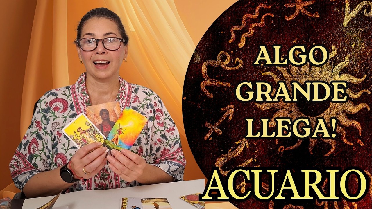 ACUARIO ♒︎ No te imaginas la plenitud que llega ahora 🌄 / Lectura Tarot ...