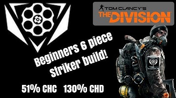 The Division - The best way to build 6 piece Striker guide!
