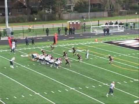 Gabe Woullard 2010 Senior Football Highlights