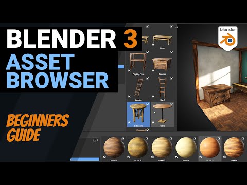 Asset Browser - Beginners Guide - Blender 3