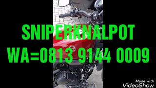 Knalpot benelli motobi 200 evo vannes ready