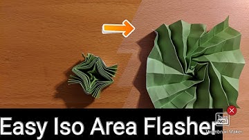Origami Iso-Area Flasher (Jeremy Shafer and Chris K Palmer)