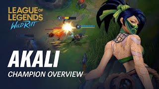 Akali Champion Overview | Gameplay - League of Legends: Wild Rift