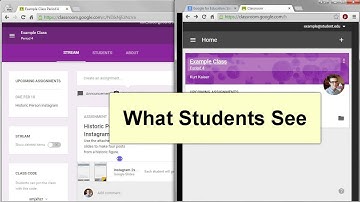 Google Classroom: Create an Assignment - Teacher & Student View
